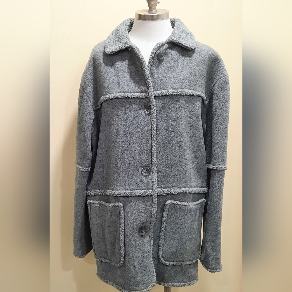Women's Grey Herman Kaye Jacket, Size 10